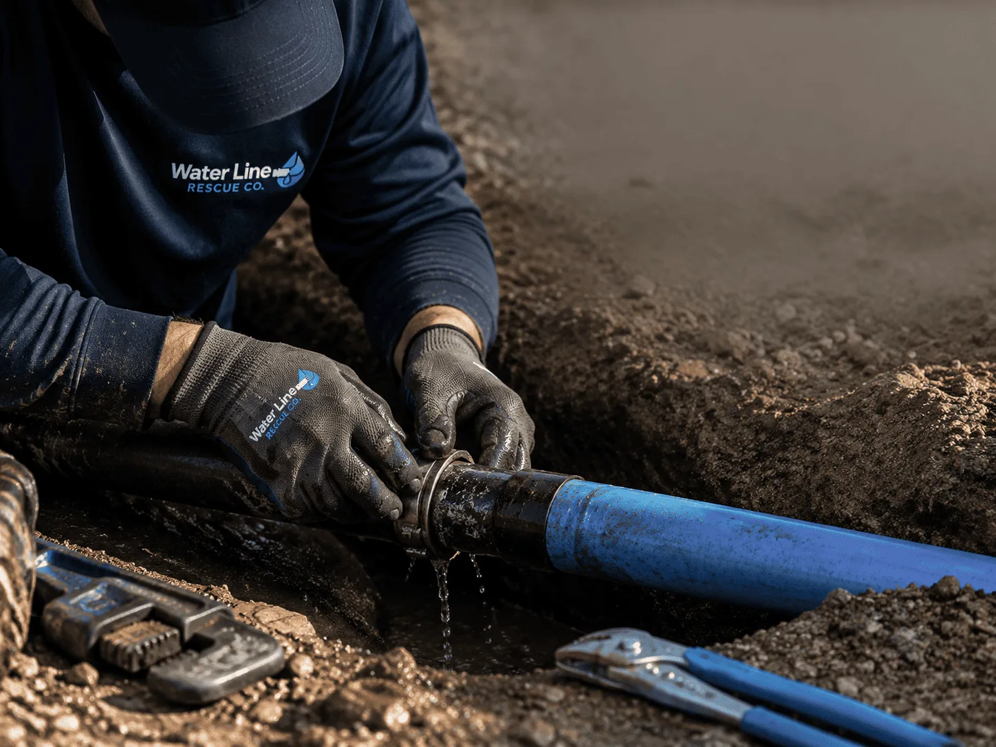 Why choose Water Line Repair in Lincolnville, KS